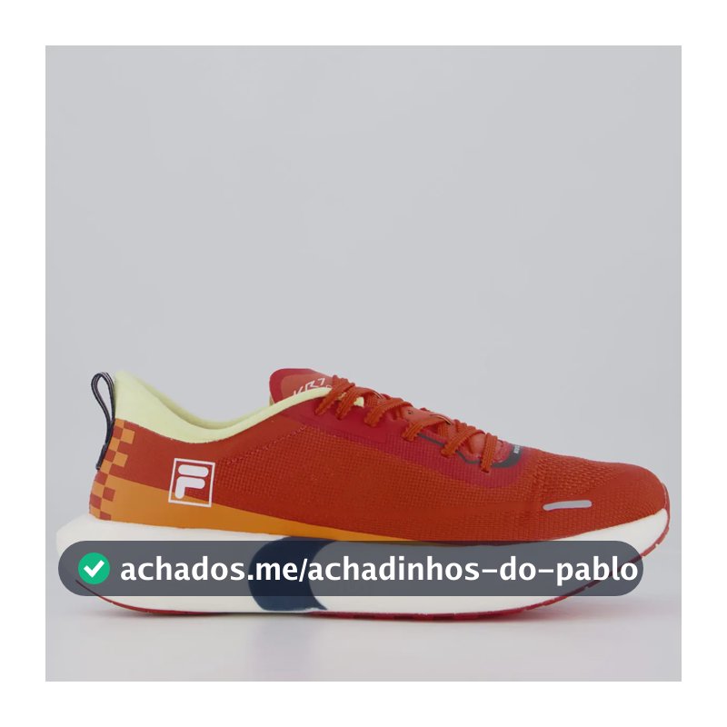Tênis Fila Kr7 Pro Vermelho E Verde Vermelho - 45 Br