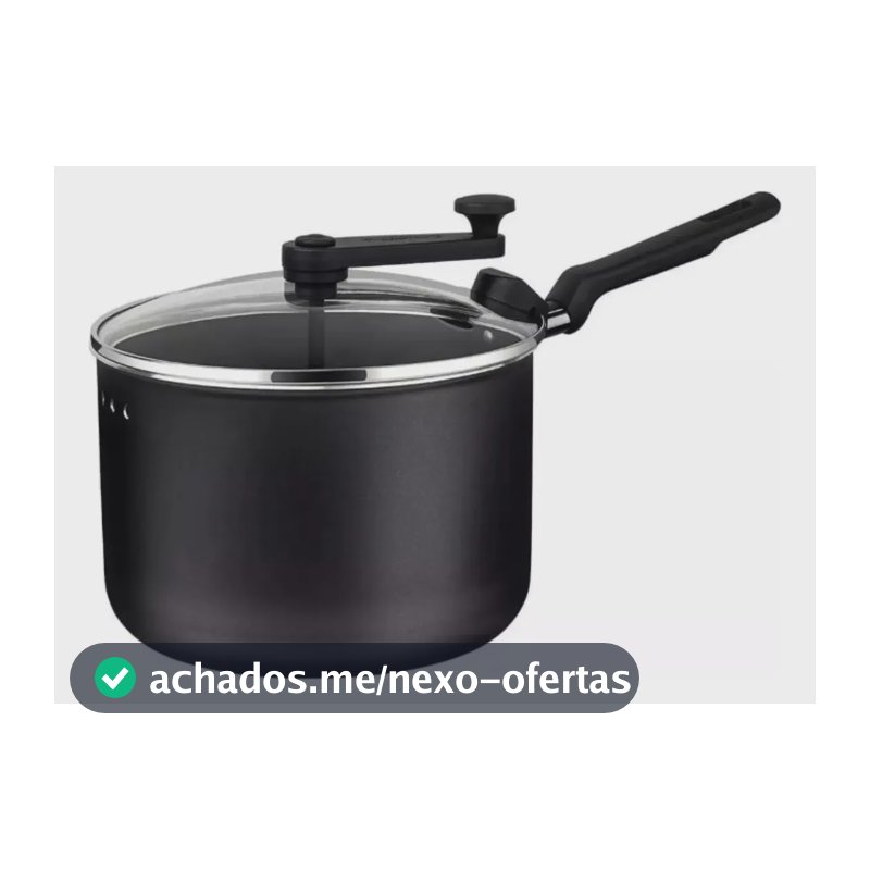 Pipoqueira Tramontina Starflon Max Grafite com Antiaderente