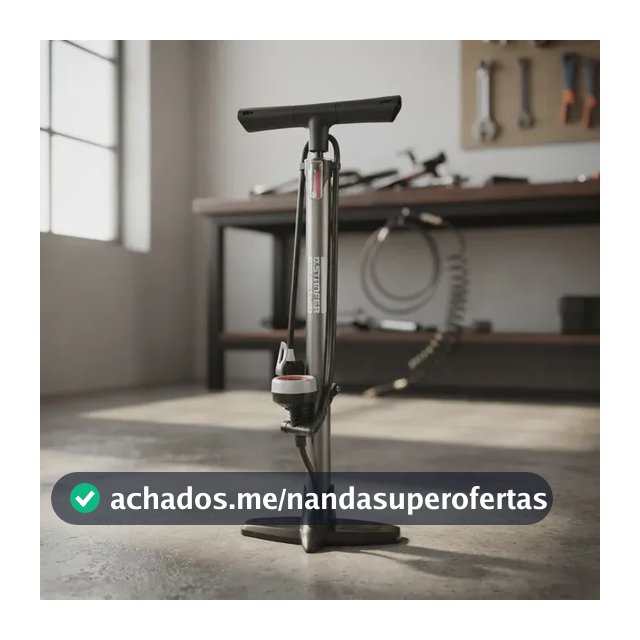 Bomba de Ar Manual Starfer 160psi Pneus Carro Moto Bicicleta