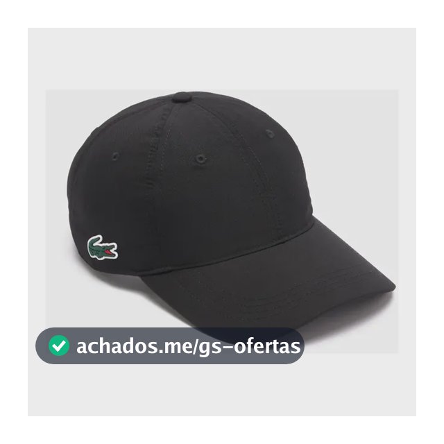 Boné Lacoste Sport Croco Lateral Cap Original