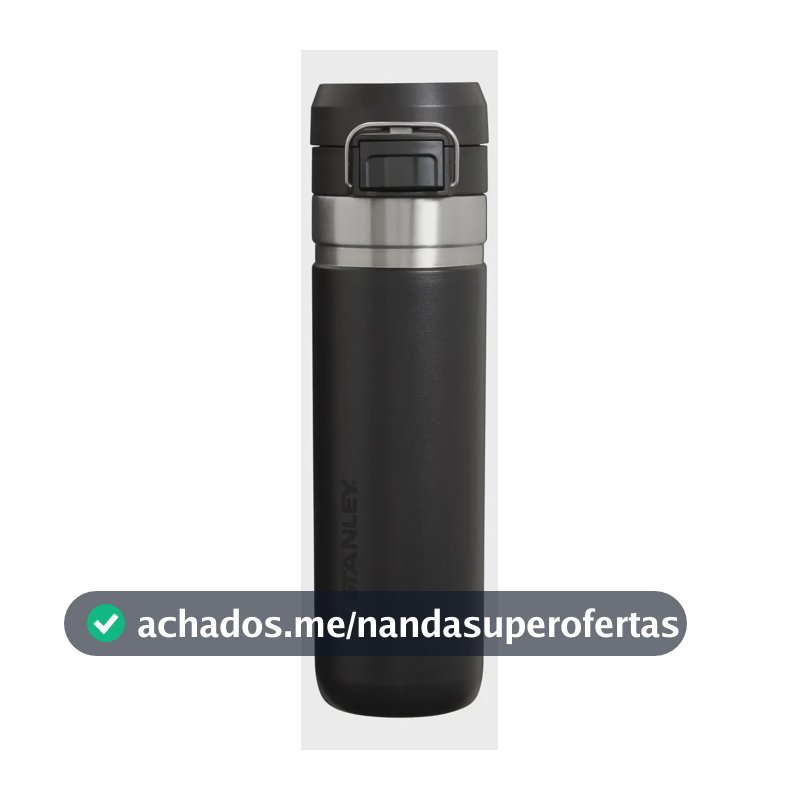 Garrafa Térmica Quick Flip Stanley Preto 710ml