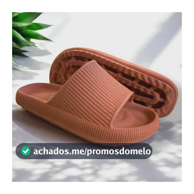 Chinelo Nuvem Ortopédica Unissex Sandália Macia