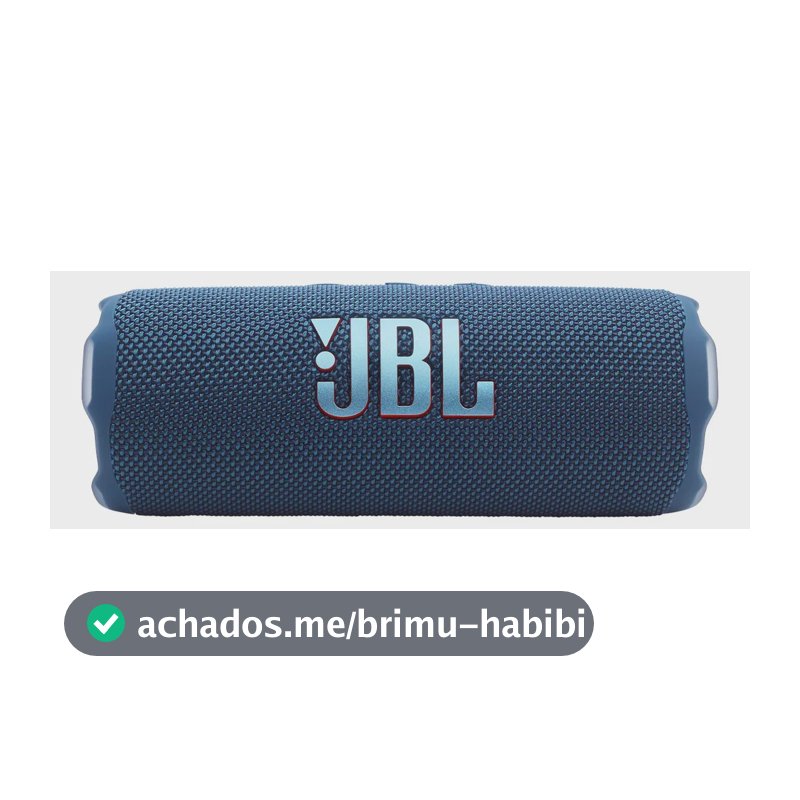 Caixa De Som Bluetooth Jbl Flip 7 Azul