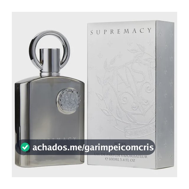 Afnan Supremacy Silver Masculino Deo Cologne