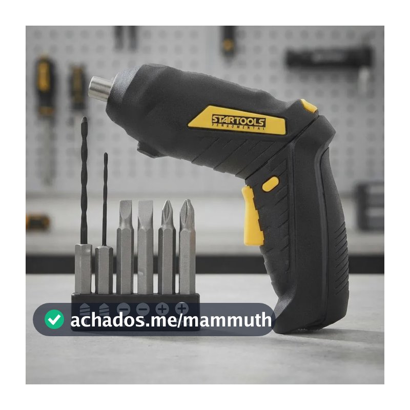 Mini Parafusadeira Sem Fio Startools Ferramentas 250rpm