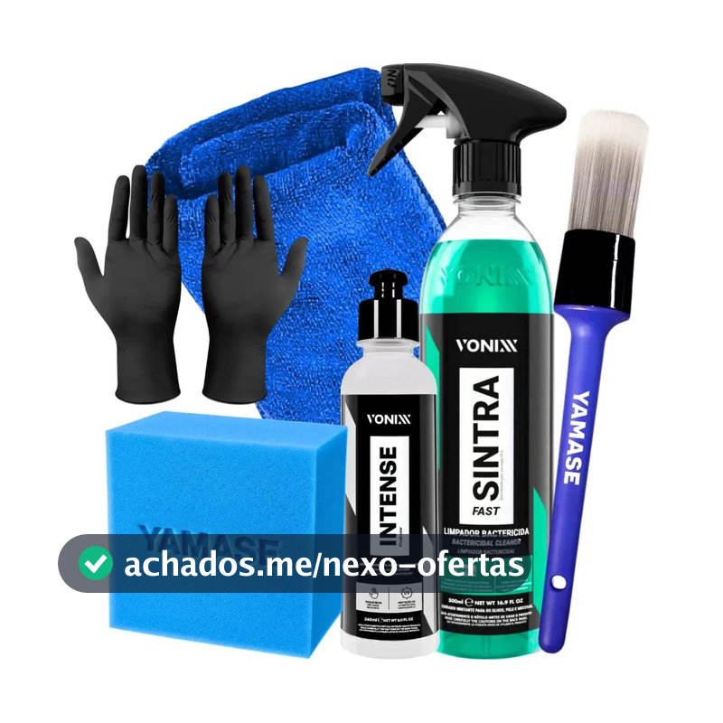 Kit Intense Renova Revitalizador Plástico Sintra Fast Vonixx