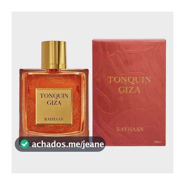 Perfume Rayhaan Tonquin Giza Eau De Parfum - Unissex 100ml