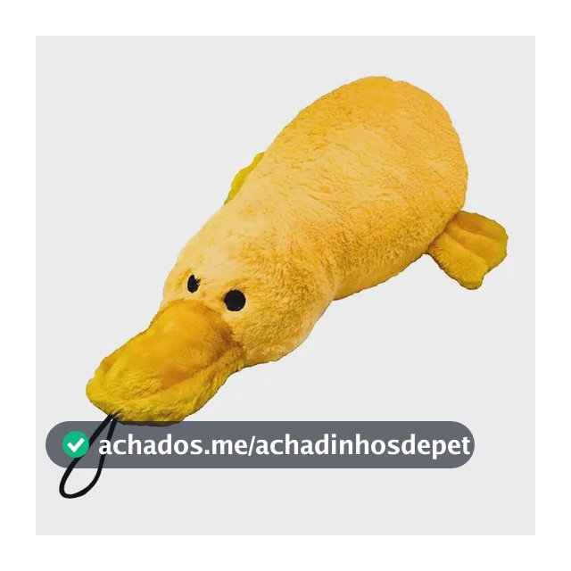 Jambo Pet - Pato de Pelúcia Interativo Big Duck, Brinquedo com Som para Cães