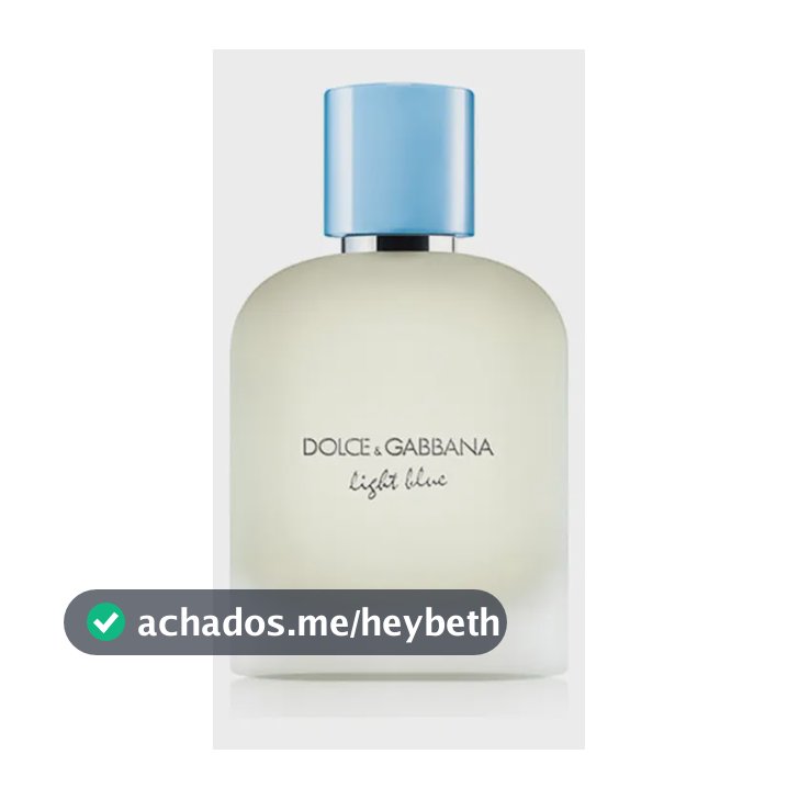 Dolce & Gabbana Light Blue Pour Homme EDT Perfume Masculino 100ml
