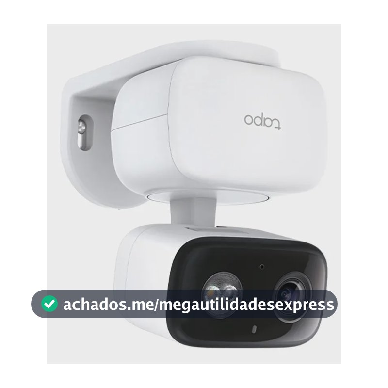 TP-Link Tapo C206 Câmera de Segurança Wifi 1080P 360° Colorida IP65