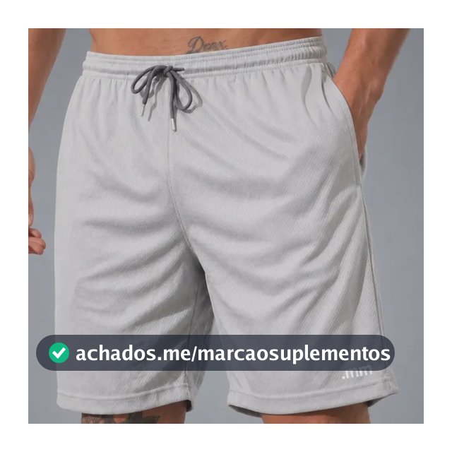 Bermuda Esportiva Masculina Futebol Short Treino Academia