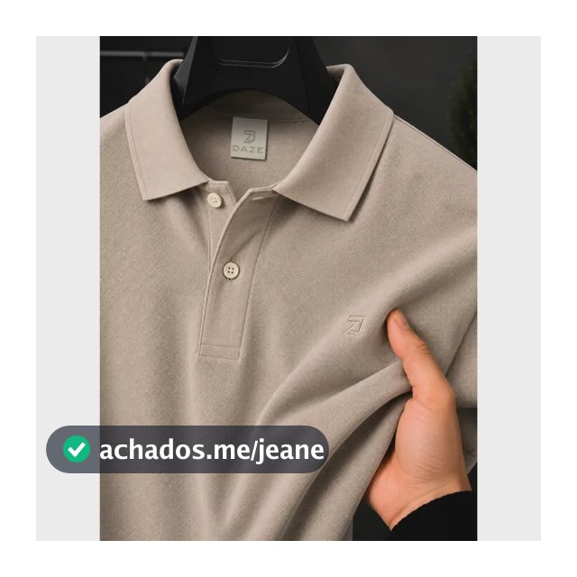 Camisa Masculina Polo Piquet Alta Qualidade