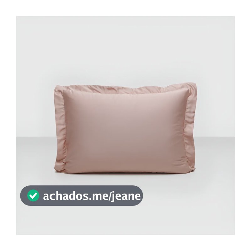 Fronha 50 Cm X 90 Cm Bamboo Color Rosa Artelassê Cor Rosê Romã
