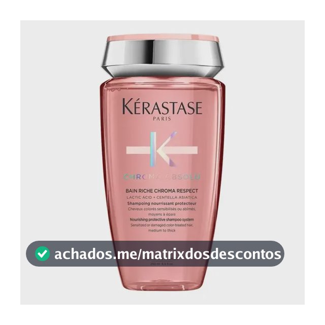 Shampoo Kérastase Chroma Absolu Bain riche chroma respect en garrafa de 250mL