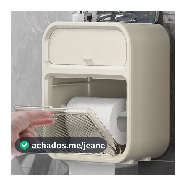 Um Suporte De Papel Higiênico Para Pendurar Na Parede