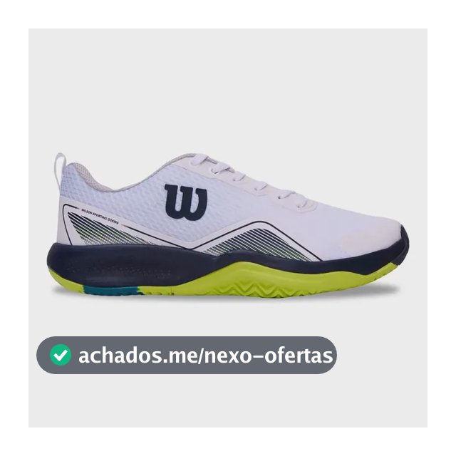 Tênis Wilson All Court P/ Jogar Tennis Clay Saibro Original Branco/marinho/verde Liso 40
