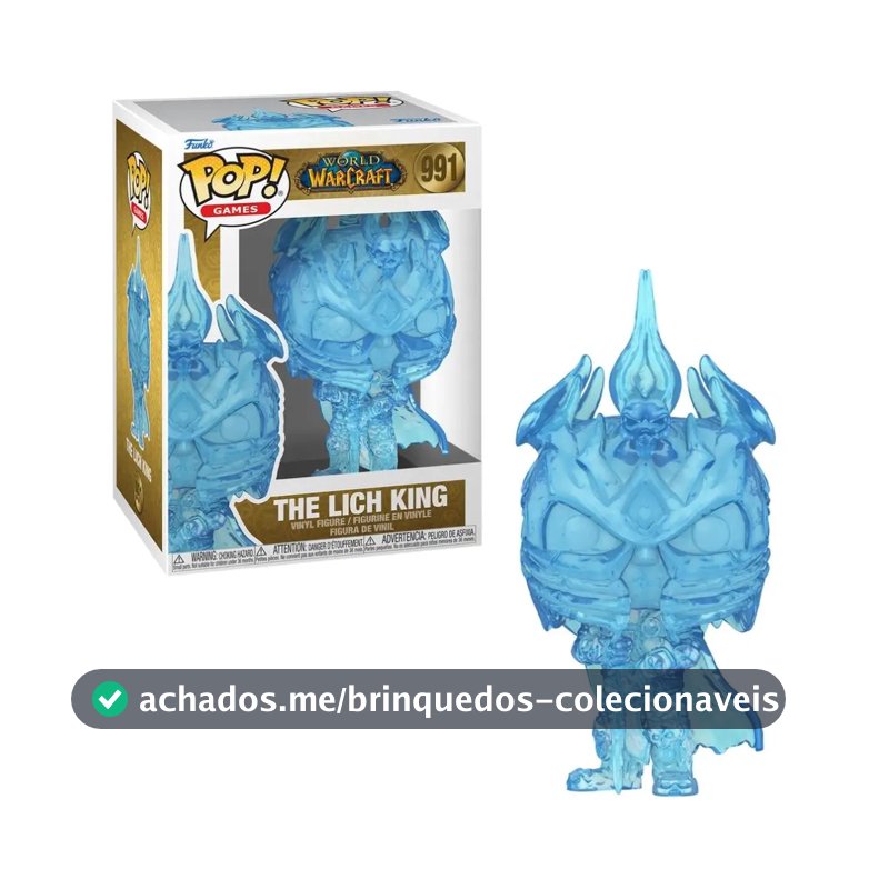 Boneco Funko Pop! World Of Warcraft - The Lich King