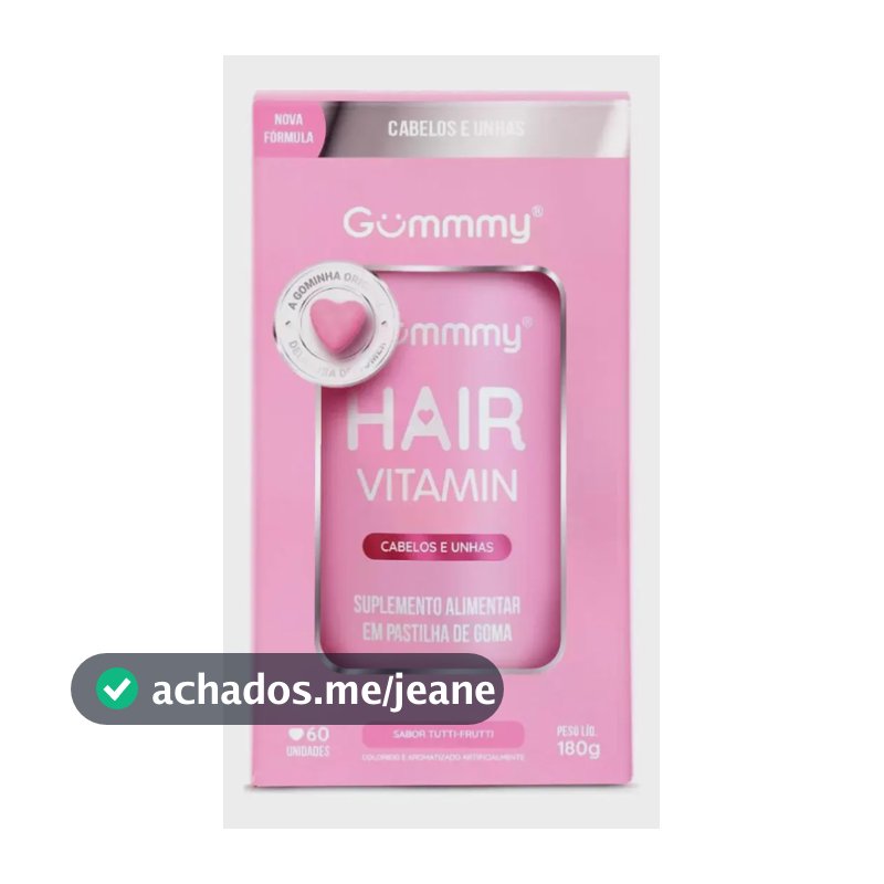 Gummy Hair Suplemento Capilar