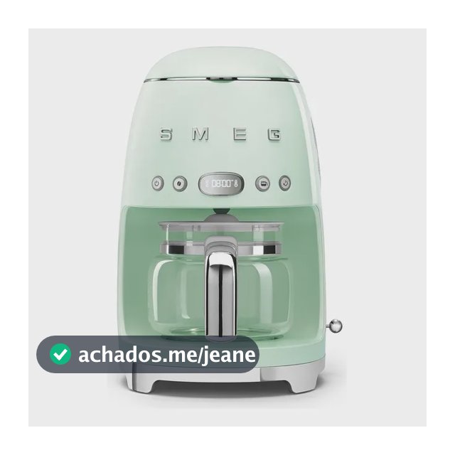 Máquina Café Goteo Retro 50s Smeg 10 Tazas Verde