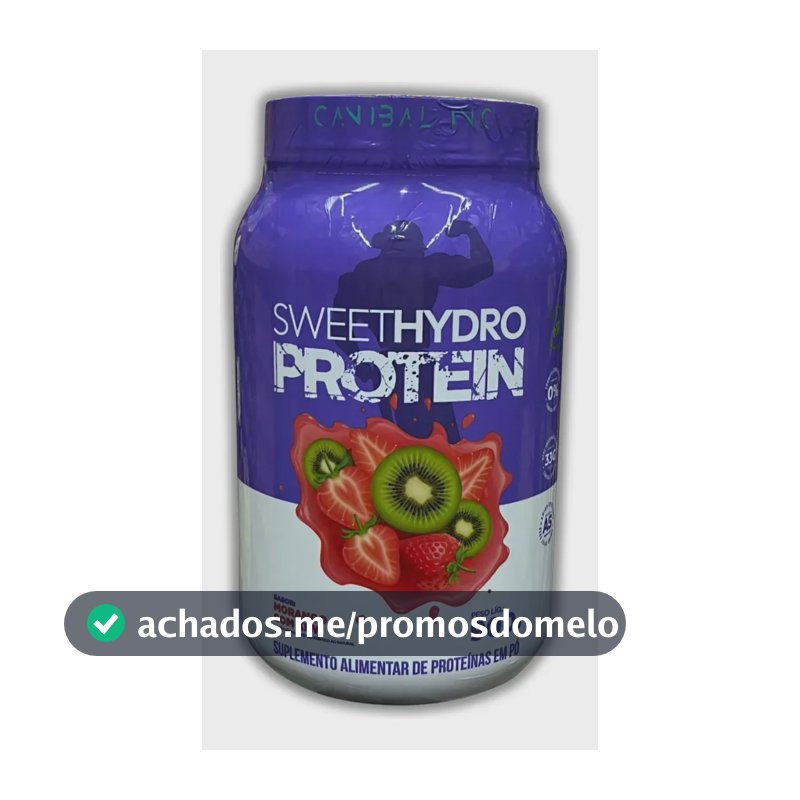 Sweet Hydro Morango Com Kiwi 900g - Canibal Inc Morango Com Kiwi