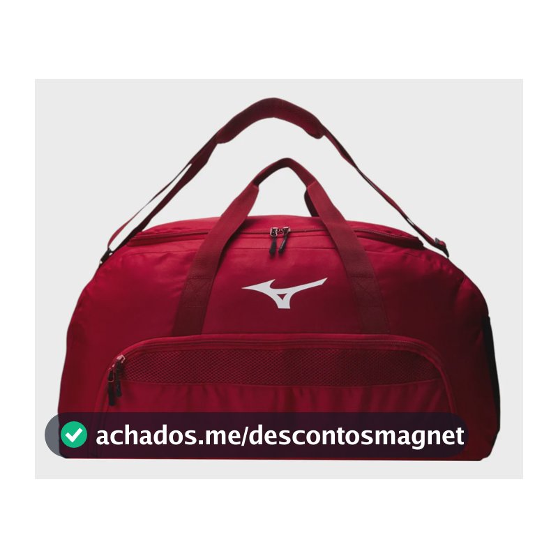 Mala De Treino Soft Ii Mizuno Vermelho