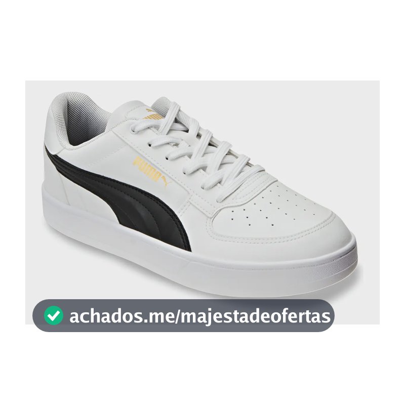 Tênis Masculino Caven 2.0 Puma gold Liso 41