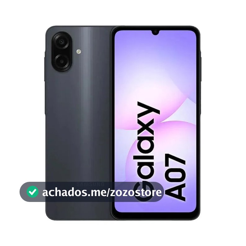 Celular Samsung Galaxy A07 128gb 4gb Tela Grande