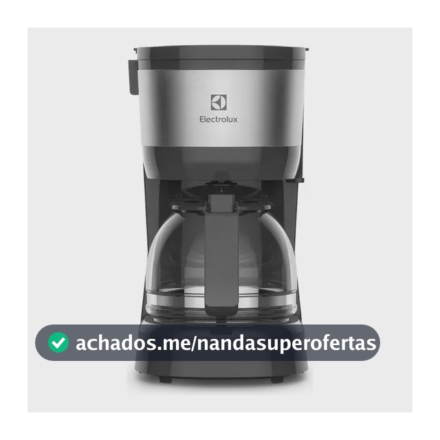 Cafeteira elétrica Electrolux inox filtro permanente removivel corta pingos capacidade 600ml 15 xicaras função manter aquecido sistema ECM10
