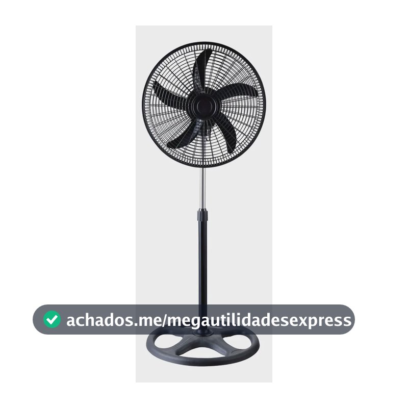 Ventilador De Pé E Chão 16 Polturbo 3 Vel 110 Ou 220v Fs 107 Fs 107&110v