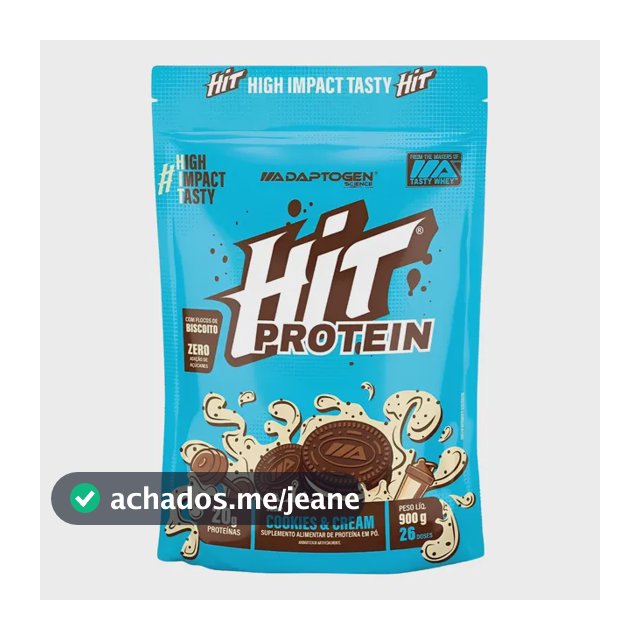 Adaptogen Science Whey Protein Proteína Hit Protein Cookies And Cream