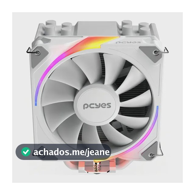 Pcyes Frost Pulse Argb Cooler Para Processador White Ghost