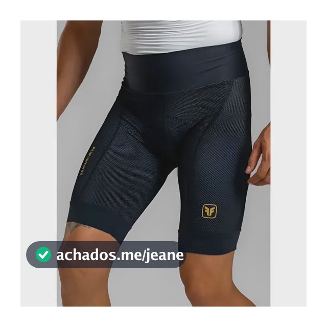 Bermuda De Ciclismo Masculina Performance Free Force Em Gel
