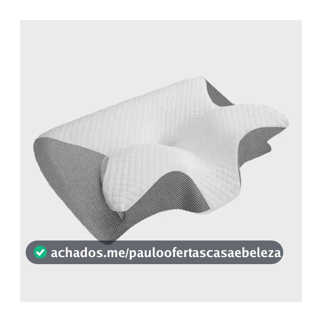 Travesseiro Cervical Ortopédico Visco Wing Pillow Nasa Branco