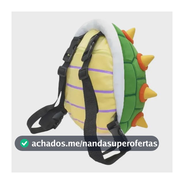 Mochila Casco De Tartaruga De Pelúcia Cosplay Grande Capacidade Unissex Verde