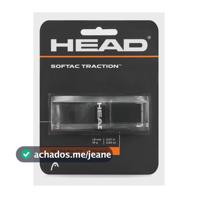 Cushion Grip Head Softac Traction Preto