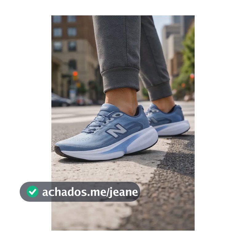 Tênis New Balance De Corrida Fresh Foam Ellipse Masculino  Azul-claro 41 Br