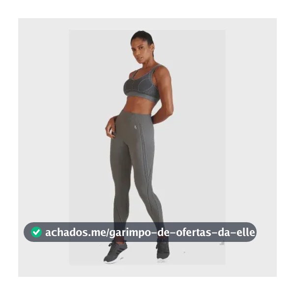 Calça Legging Lupo Max Feminina Academia Cintura Alta