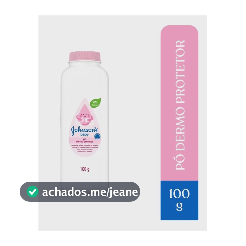 Pó Dermo Protetor JOHNSON'S 100 g