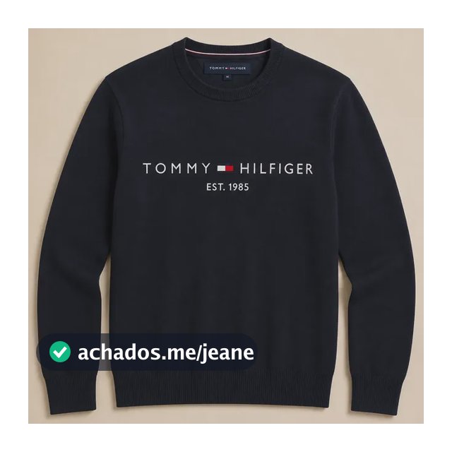 Suéter Tommy Hilfiger Masculino Premium Elegante