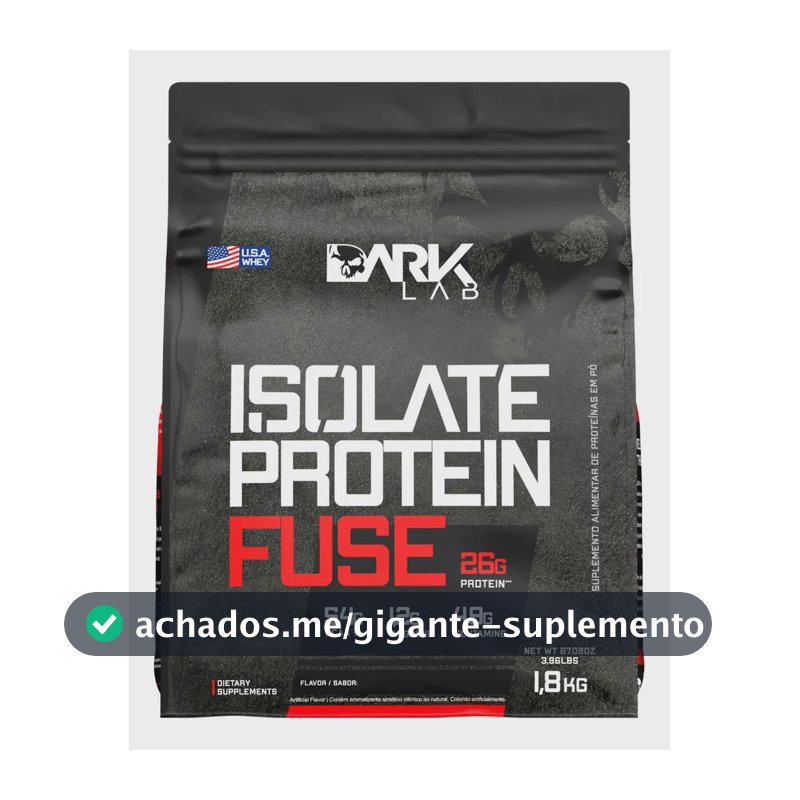 Whey Isolate Protein Fuse 1.8kg Brownie Dark Lab