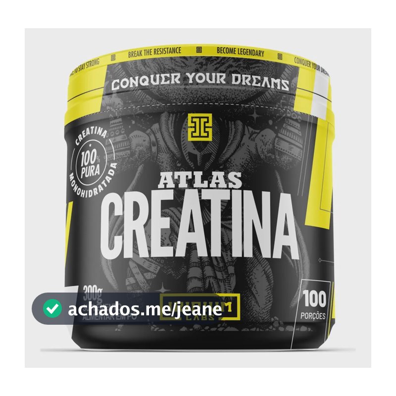 Creatina Atlas 300g - Iridium Labs
