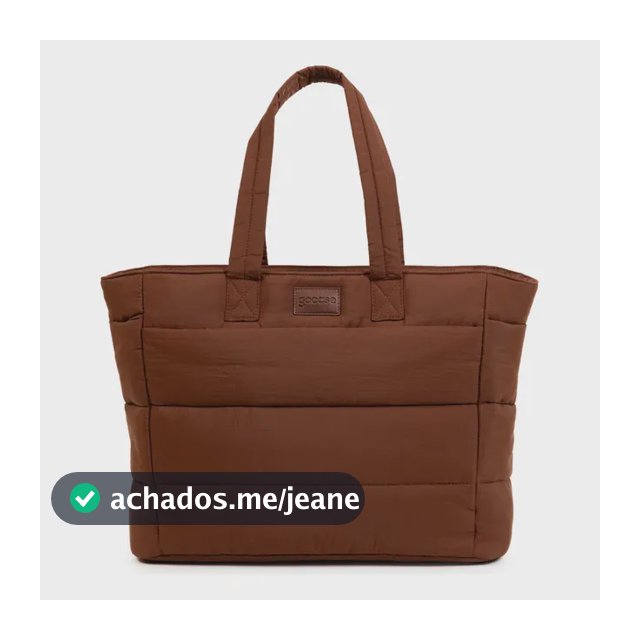 Bolsa Tote Puffer Gocase - Prática E Moderna