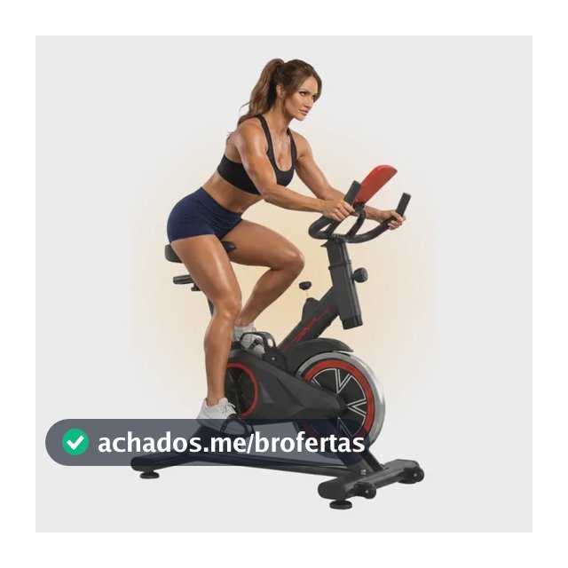 Bicicleta Ergométrica Spinning Cardio E Musculação Preto E Vermelho Nao Se Aplica