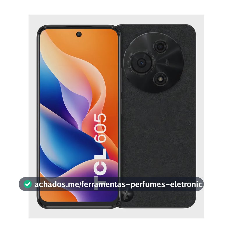 Smartphone Tcl 256gb 50mp 14gb Ram 6.7" Hd+ Octa-Core 5.200 Mah Tcl 605