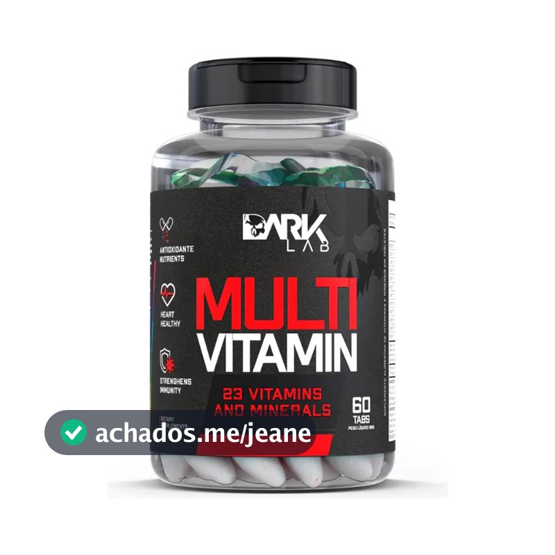 Multivitaminico 60 Tab - Dark Lab (1 tablet por dia)