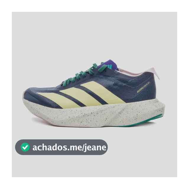 Tênis Feminino Adizero Drive Rc adidas Azul Liso 37 Br
