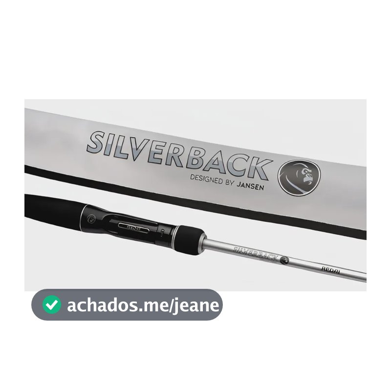 Vara Carretilha Redai Silverback Sbs 2560 6'0 14-25lb Cor Cinza