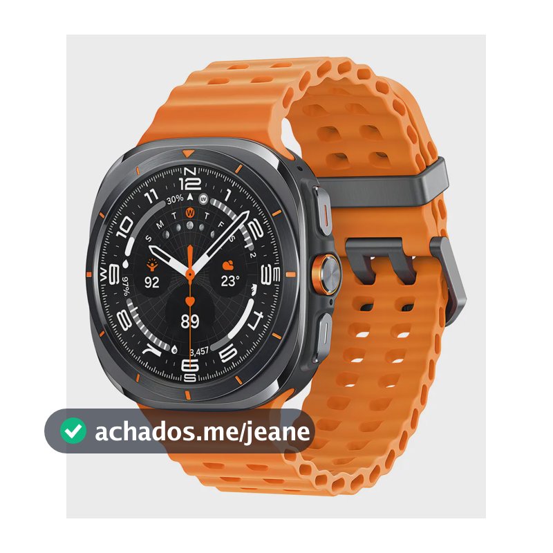 Samsung Galaxy Watch Ultra 47mm LTE Titanio cinza.