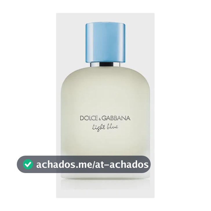 Dolce & Gabbana Light Blue Pour Homme EDT Perfume Masculino 100ml