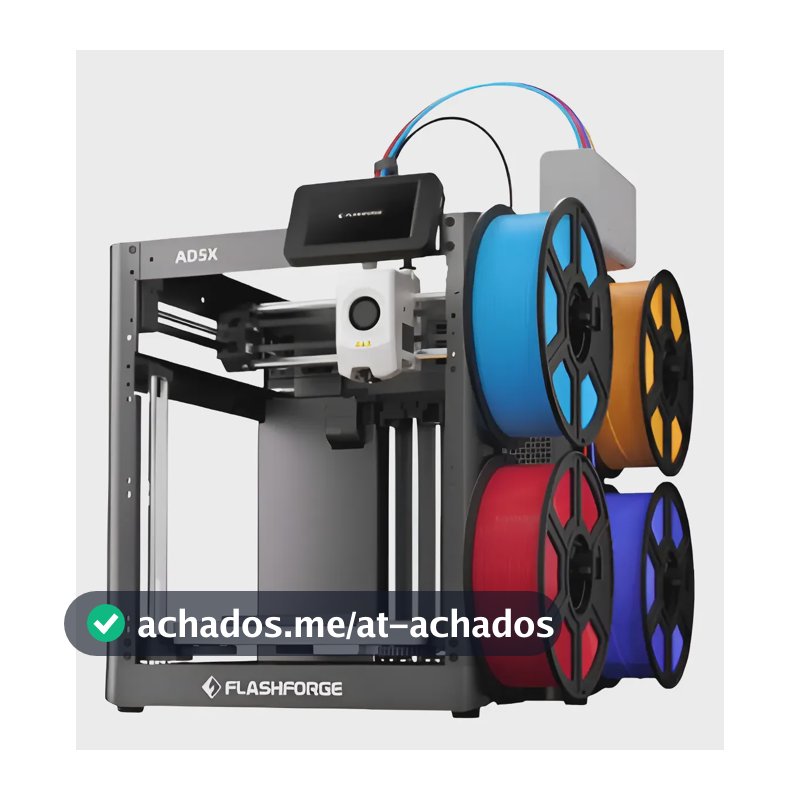 Impressora 3d Flashforge Ad5x 127/220v Bivolt Multicolorida 127/220v Preto